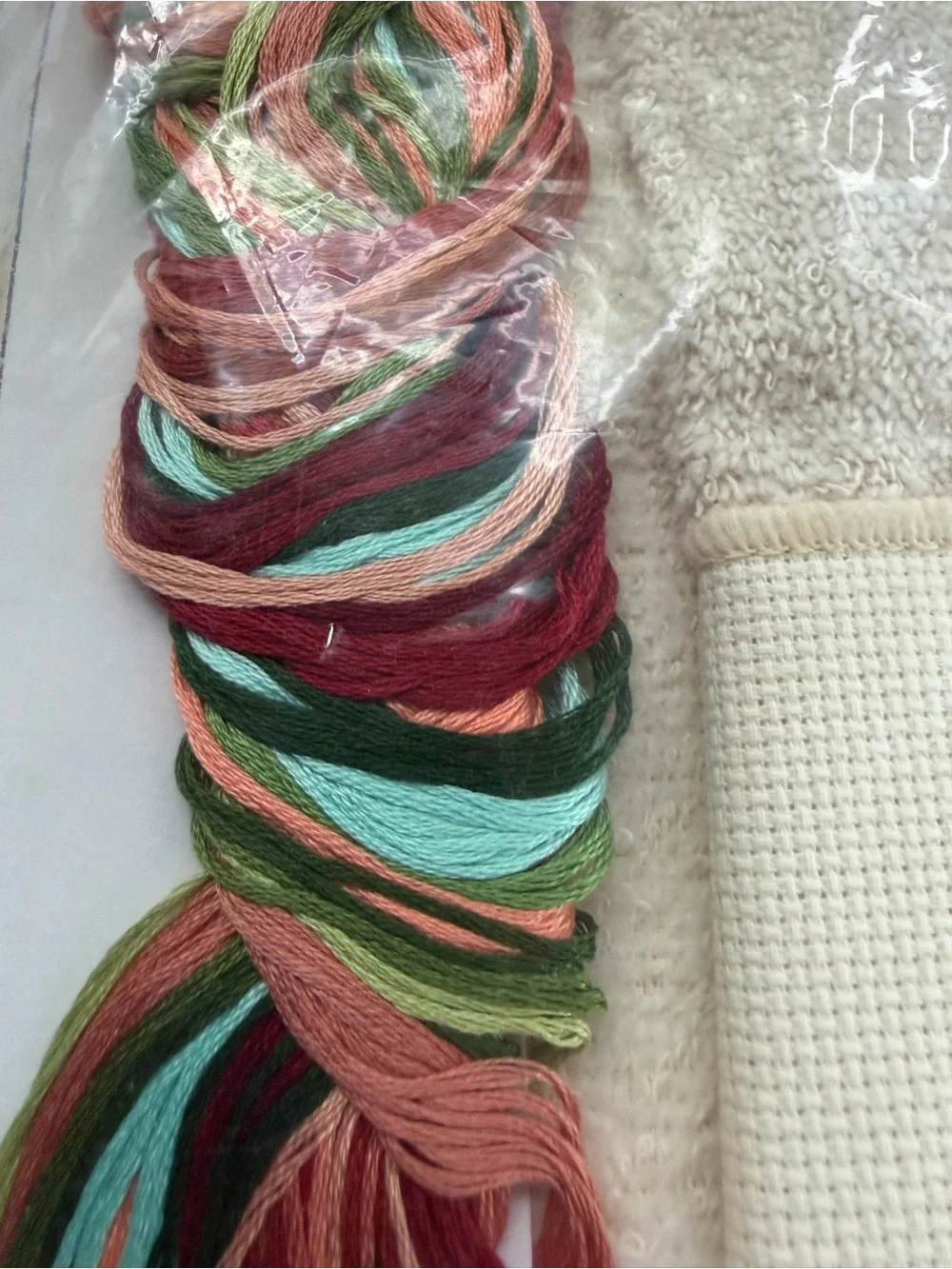 The Design Connection's Pepper Hand Towel Counted Cross Stitch Kit
